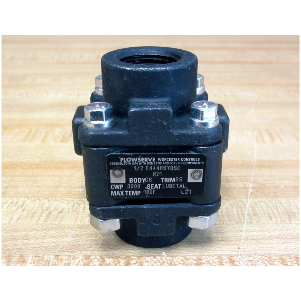 Flowserve 12 E44466YBSE Valve 12 E44466YBSE R21 - New No Box Flowserve 12 E44466YBSE Valve 12 E44466YBSE R21 - New No Box