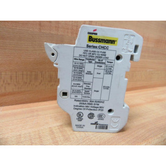Bussmann CHCC Buss Fuse Holder 30A 2-Pole CHCC2DU - Used