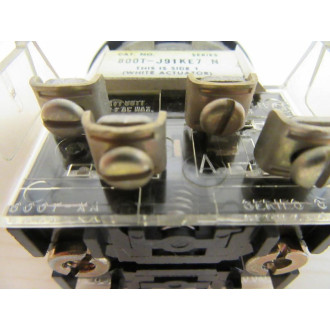 Allen Bradley 800T-J91KE7B Selector Switch 800TJ91KE7B - Used