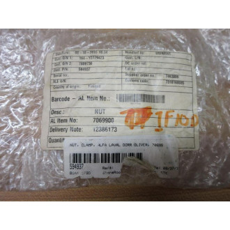 Alfa Laval 7069900 Nut Clamp