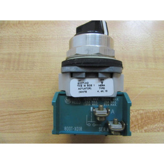 Allen Bradley 800T-H2DR1 Selector Switch - New No Box