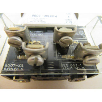 Allen Bradley 800T-N9KP4 Selector Switch - Used