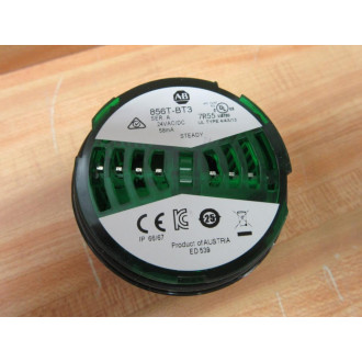 Allen Bradley 856T-BT3 Green LED Steady Stack Light 856TBT3
