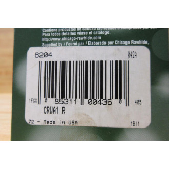 Chicago Rawhide 6204 SKF Oil Seal CR6204 (Pack of 2)