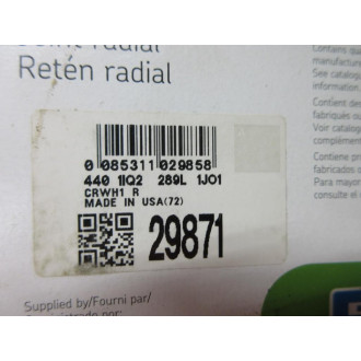 SKF 29871 Chicago Rawhide Oil Seal CR-29871 (Pack of 2)