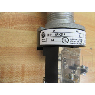 Allen Bradley 800H-QPH24R Pilot Light Assembly - New No Box