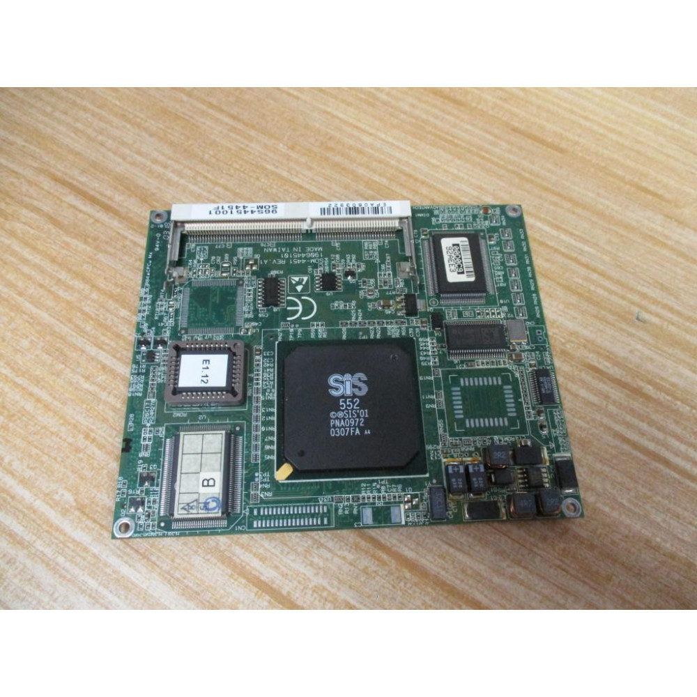 Advantech SOM-4451 SOM-ETX CPU Module Bd SOM4451 - Parts Only Advantech SOM-4451 SOM-ETX CPU Module Bd SOM4451 - Parts Only