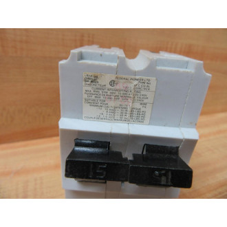 Federal Pacific NA215 Circuit Breaker 15A 2 Pole (Pack of 2) - Used