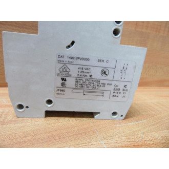 Allen Bradley 1492-SP2D200 Circuit Breaker 20A 2P 1492SP2D200 - Used