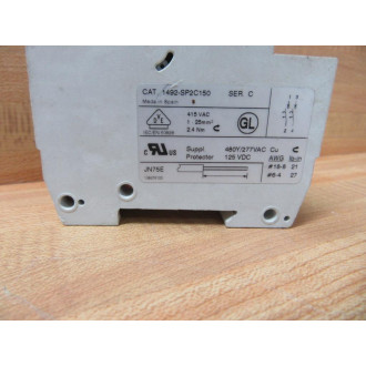 Allen Bradley 1492-SP2C150 15A Circuit Breaker 1492SP2C150 Series C - Used