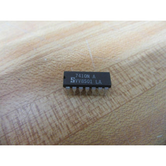 Signetics 7410N Integrated Circuit 7410N A (Pack of 6) - New No Box
