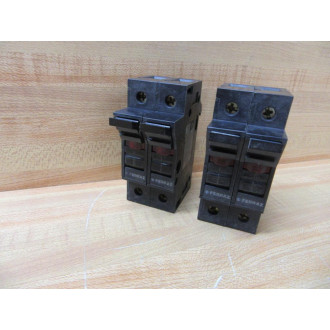 Ferraz C 81 075 Fuse Holder ST 10II 2 Pole 25A 600VAC (Pack of 2) - Used