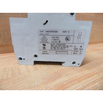 Allen Bradley 1492-SP2D320 Circuit Breaker 32A 2 Pole 1492SP2D320 - Used