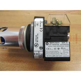 Allen Bradley 800T-QAH2B Push Button Switch - New No Box