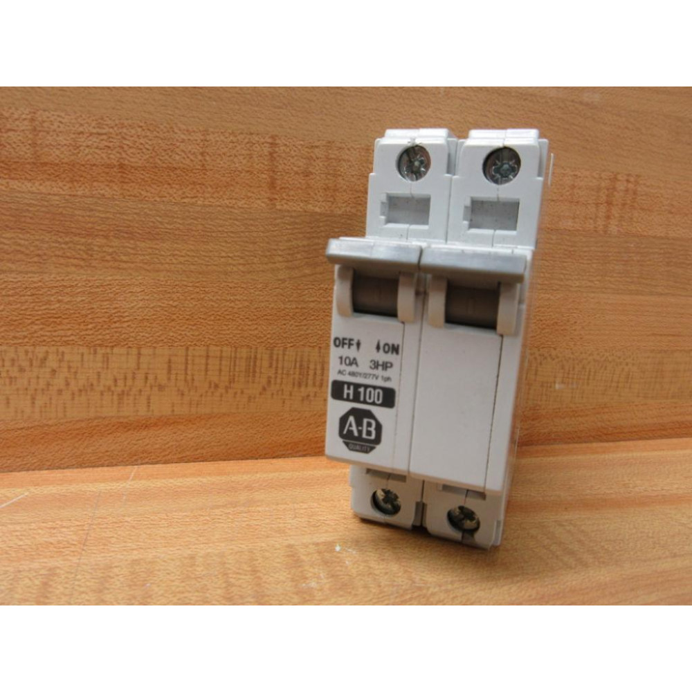 Allen Bradley 1492-CB2-H100 10A Circuit Breaker 1492CB2H100 Series C 3PH - Used