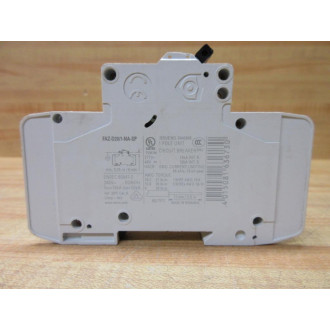 Cutler Hammer FAZ-D201-NA Eaton Circuit Breaker FAZ-D20-1-NA-SP - Used