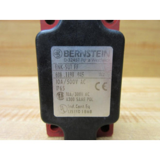 Bernstein 608-1190-045 Limit Switch ENK-SU1 FF WOut Rod - Used