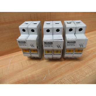 Ferraz Shawmut USM2I 2P Fuse Holder (Pack of 3) - Used