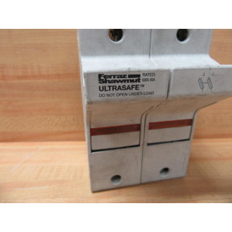 Gould US6J2I Ferraz Shawmut Ultrasafe Fuse Holder US6J21 - Used