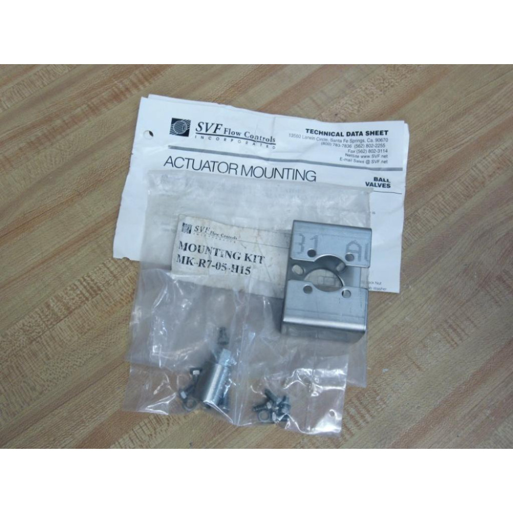 SVF Flow Controls MK-R7-05-H15 Mounting Kit MKR705H15 SVF Flow Controls MK-R7-05-H15 Mounting Kit MKR705H15