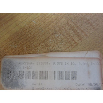 Waukesha Cherry-Burrell 121681 Grease Seal - New No Box