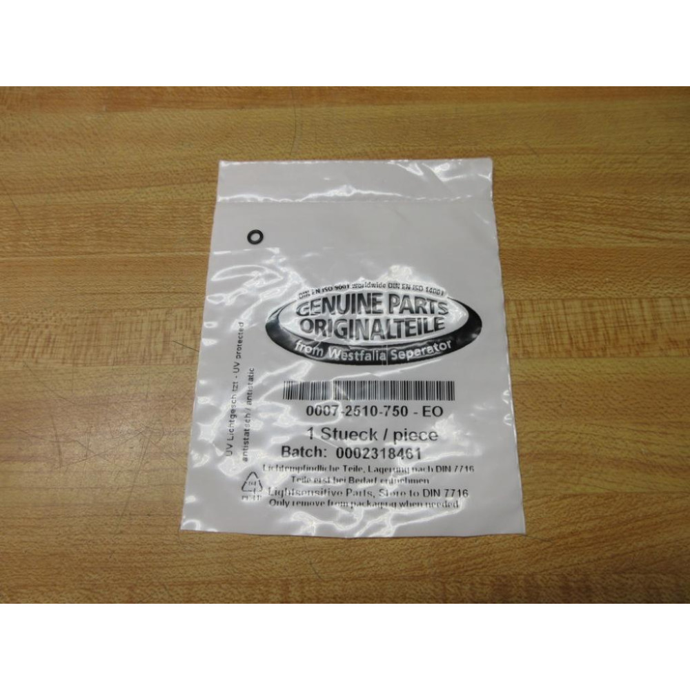 Westfalia 0007-2510-750-EO Sealing Ring 00072510750EO