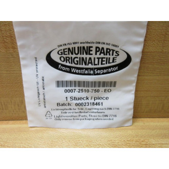 Westfalia 0007-2510-750-EO Sealing Ring 00072510750EO