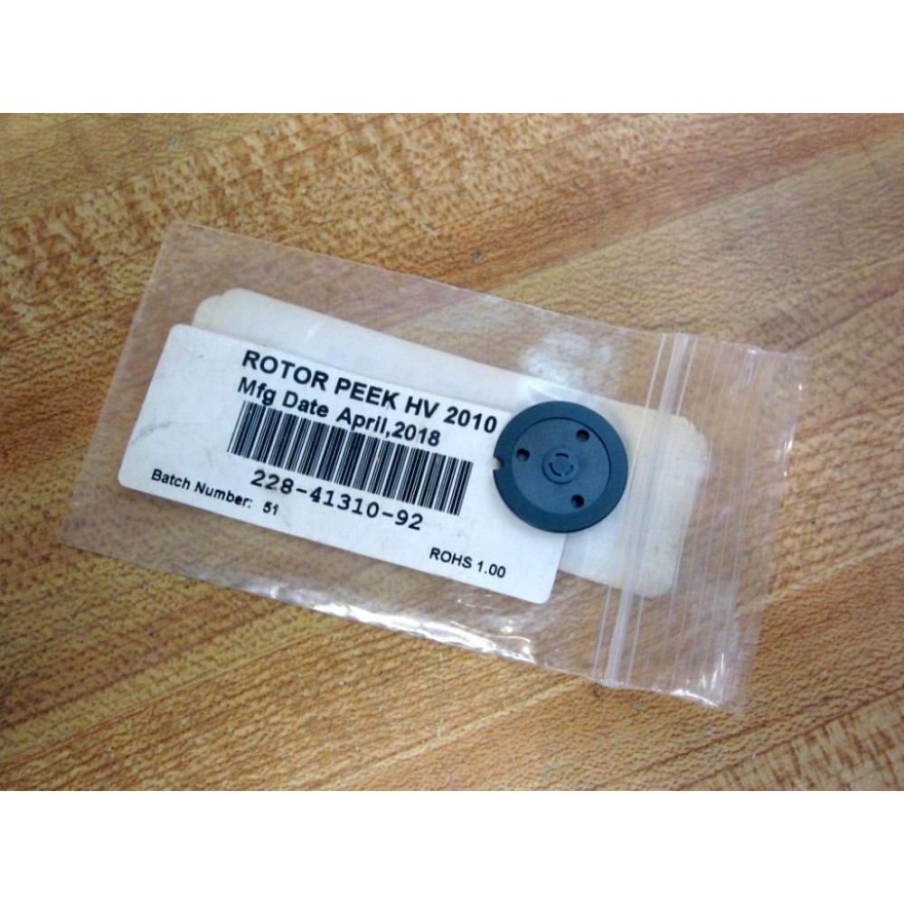 Shimadzu 228-41310-92 Peek Rotor Seal HV 2010 2284131092 Shimadzu 228-41310-92 Peek Rotor Seal HV 2010 2284131092