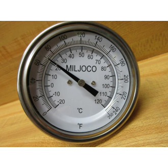 Miljoco B309854-2 3" Bi-Metal Thermometer B3098542 - New No Box