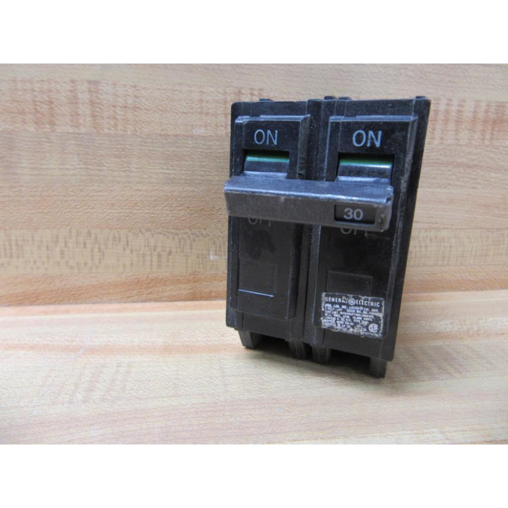General Electric THQL230 Circuit Breaker 30A 2 Pole GE - Used