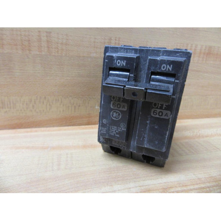 General Electric THQL260 Circuit Breaker 60A 2 Pole GE - Used