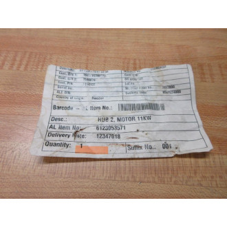 Alfa Laval 6123053571 Hub 2 - New No Box