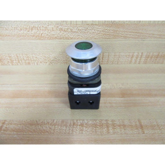 Allen Bradley 800T-FXMQH2GA7 Green Push-Pull Device WO LED Lamp - Refurbished