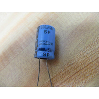 CDE 241 Capacitor SP 241 1000µF 50V (Pack of 2) - New No Box