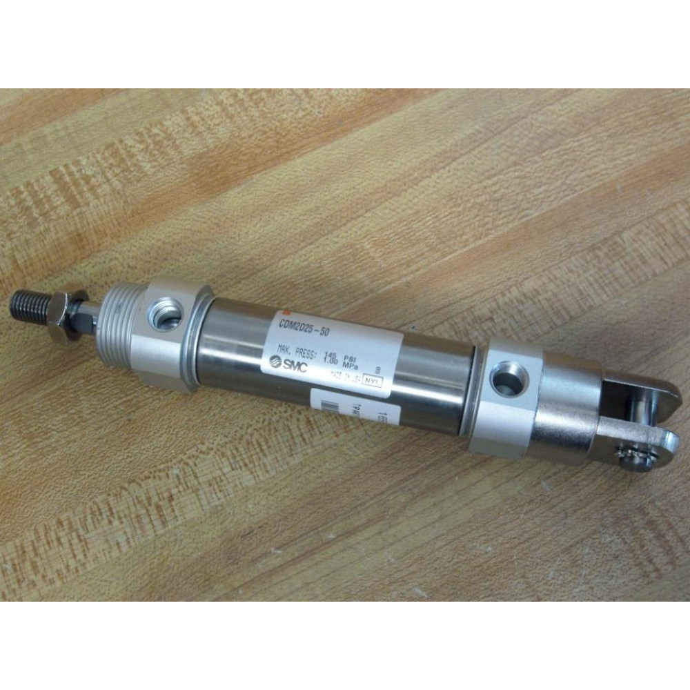 SMC CDM2D25-50 Cylinder CDM2D2550 - New No Box SMC CDM2D25-50 Cylinder CDM2D2550 - New No Box