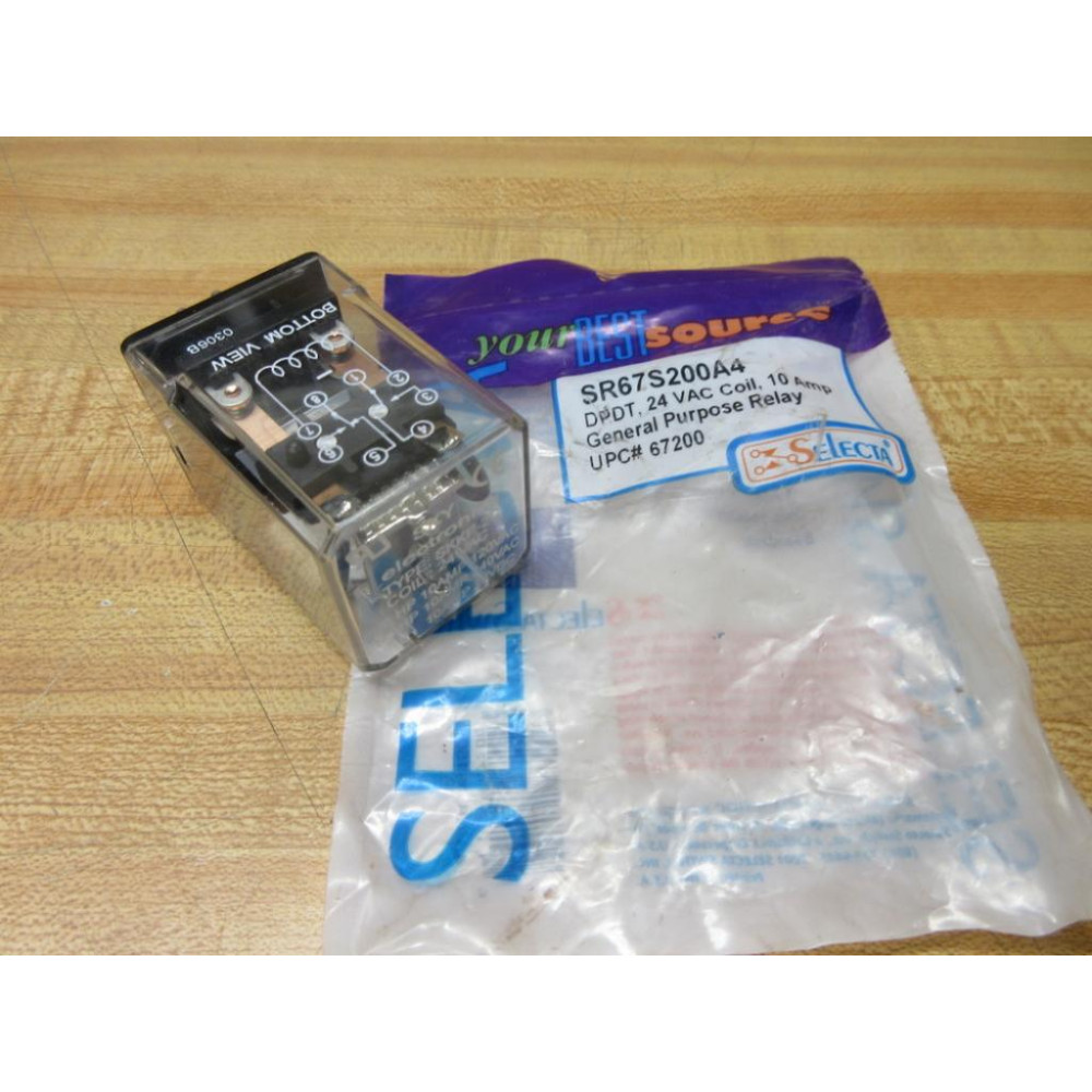 Sky Electronics SKKP-2C Relay SKKP2C SR67S200A4, 24VAC Coil