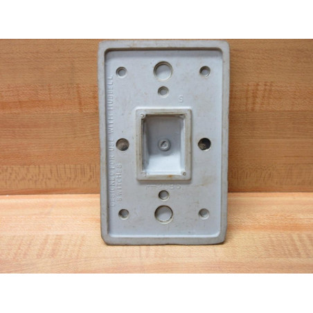 Hubbell P-2086 Weatherproof Press Switch Cover P2086 - New No Box
