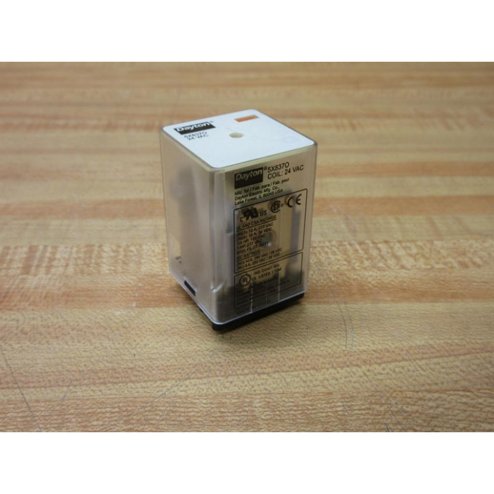 Dayton 5X837O Relay 5X8370 - New No Box