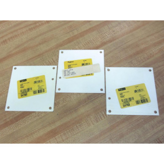 Hoffman A6P6 Panel 54760 (Pack of 3) - New No Box