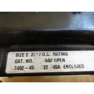 Joslyn Clark 5DP2-10100 Ward Leonard Contactor 5DP210100 - Used