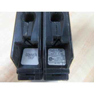 Cutler Hammer CH220 Circuit Breaker 20A 2 Pole (Pack of 2) - Used