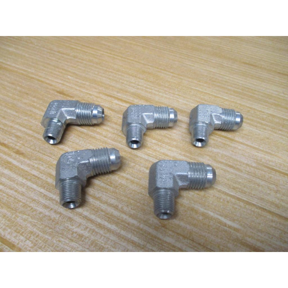 Parker 6-2CTX-S 37° Flare,Tube x NPT Elbow 62CTXS (Pack of 5) Parker 6-2CTX-S 37° Flare,Tube x NPT Elbow 62CTXS (Pack of 5)