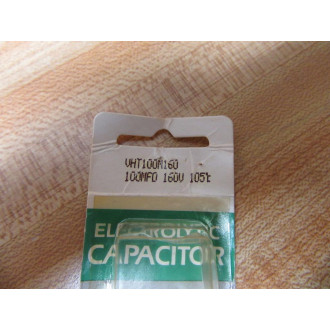 NTE VHT100M160 Electrolytic Capacitor (Pack of 2)
