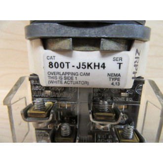 Allen Bradley 800T-J5KH4 Selector Switch - New No Box