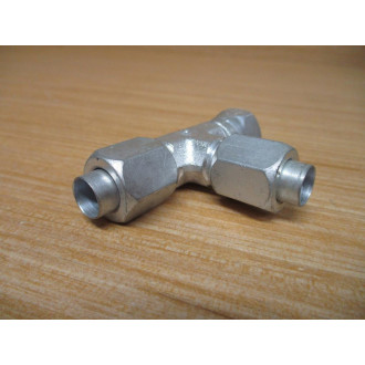 Parker 6R6X-S 37° Flare, Run Tee W Sleeves & Nuts (Pack of 2)