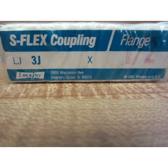Lovejoy LJ 3J X 12 S-Flex Coupling Flange LJ3JX12