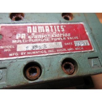 Asco Numatics 1JPA4 Power Valve - Used