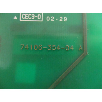 74106-355-51 Circuit Board 74106-354-04 - Used