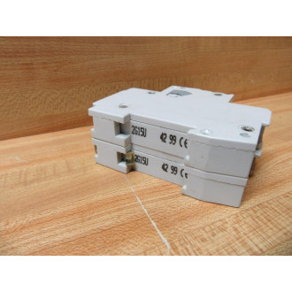 ABL Sursum V-EA52 G15A Circuit Breaker 15A 2 Pole VEA52G15A - Used