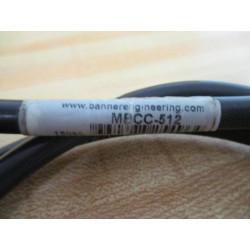 Banner MBCC2 512 Quick Disconnect Cable MBCC2512 4' - Used